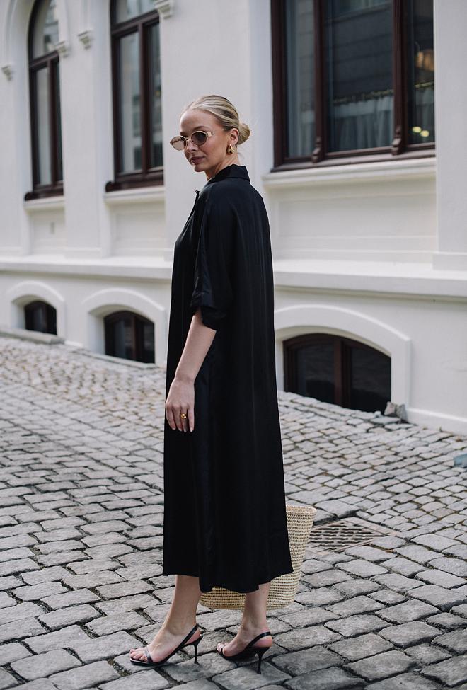 Anine Bing Julia Dress Black 4