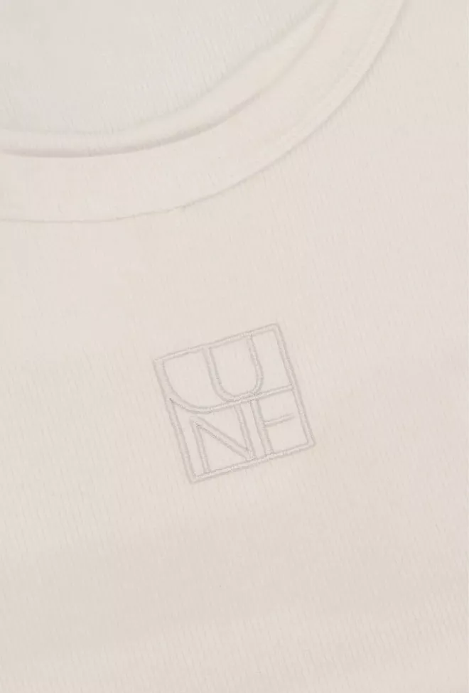 Lune Active Mila Logo Soft Tanktop Marshmellow singlet 3