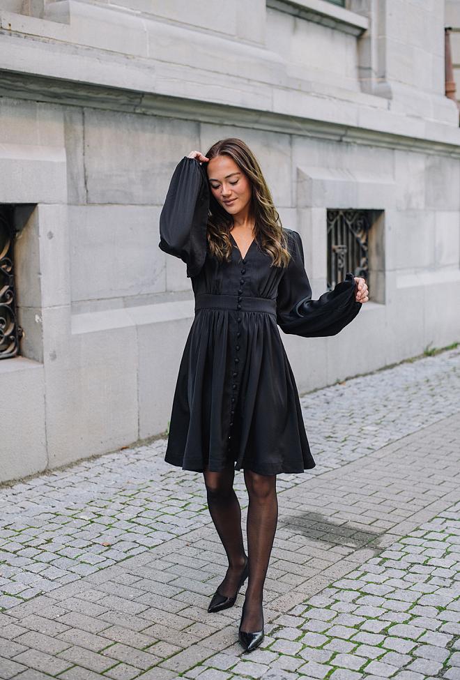 HiiL studio Lauren Dress Black kjole 1