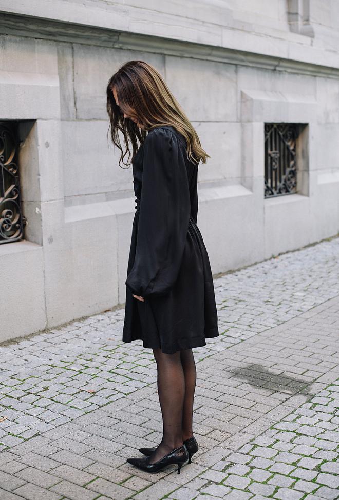 HiiL studio Lauren Dress Black kjole 5