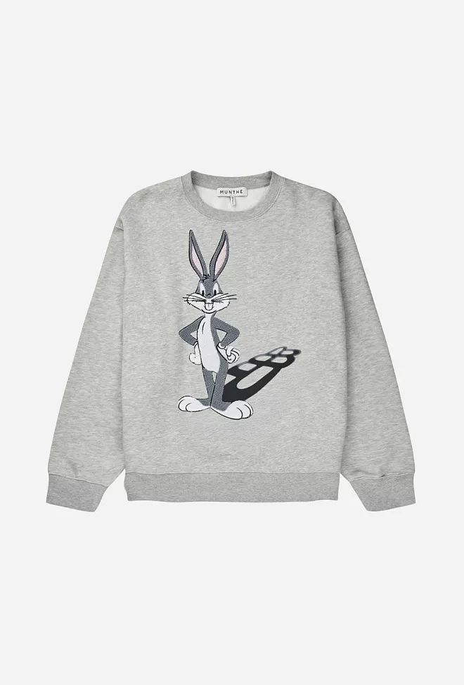 Munthe Lami Sweater Light Grey collegegenser