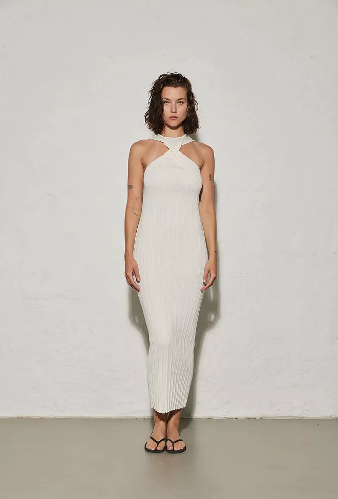 Envelope1976 Malibu Dress Cream maxikjole 4