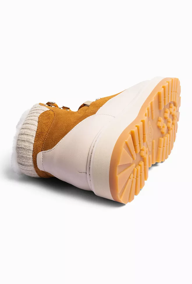 Mono x Ingrid Tag Cap W Cognac Cream vintersko 8