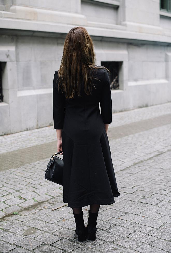 HiiL Studio Natalia Dress Black kjole 7