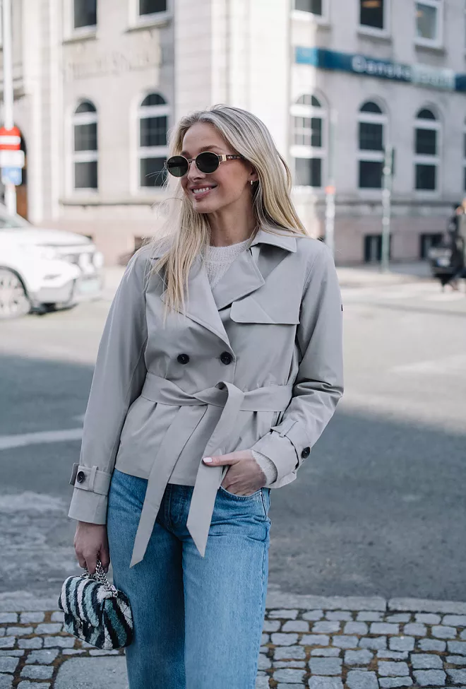 Scandinavian Edition Node Khaki jakke 4