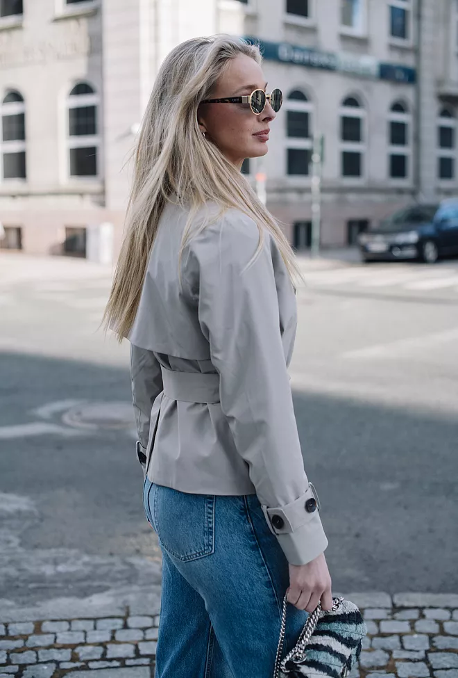 Scandinavian Edition Node Khaki jakke 5
