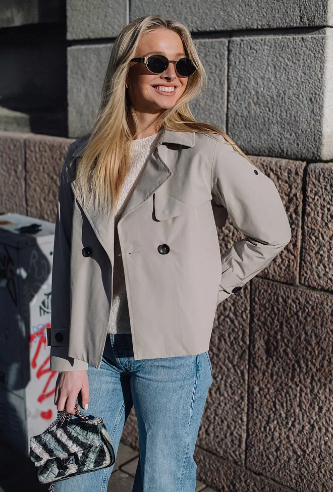 Scandinavian Edition Node Khaki jakke 1