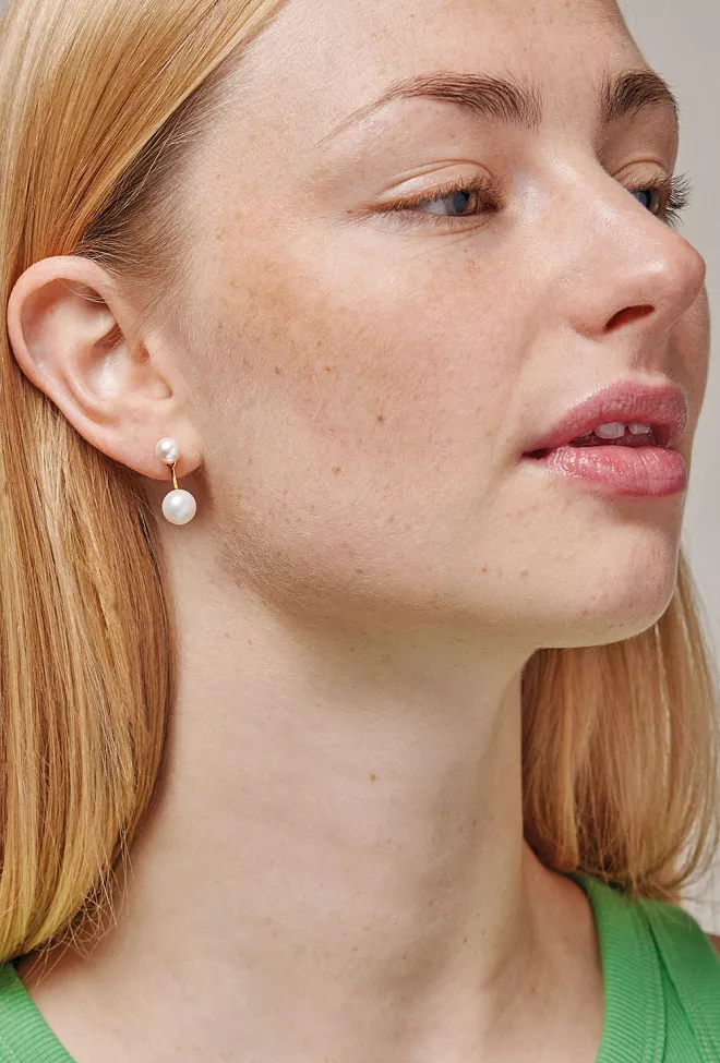 Enamel Copenhagen Althea Pearl Studs Pearls øredobber