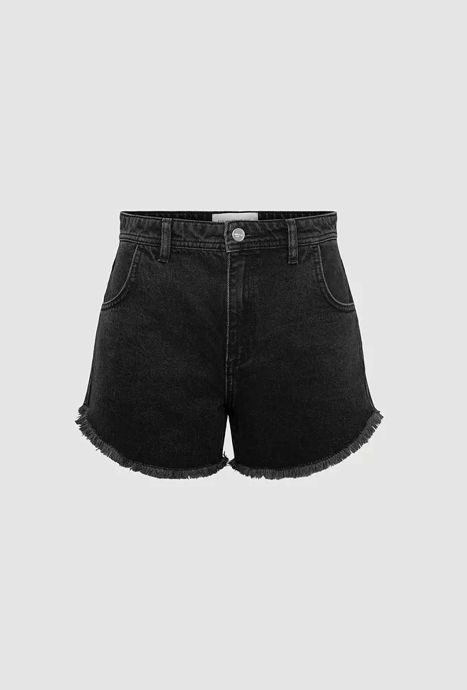 Envelope1976 Porto Shorts Washed Black denimshorts