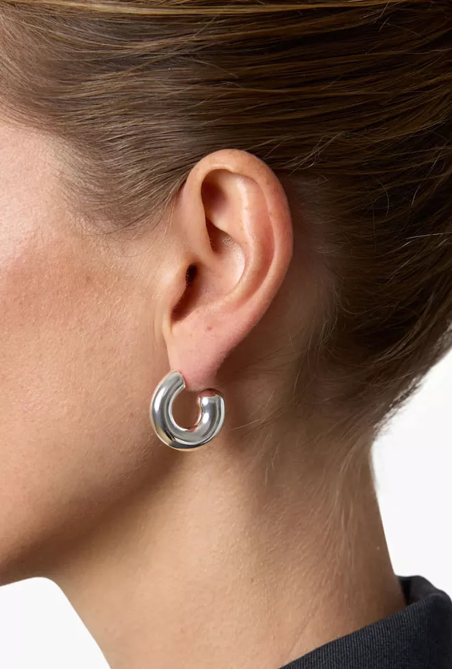 Liè Studio The Rose Earrings Silver øredobber 