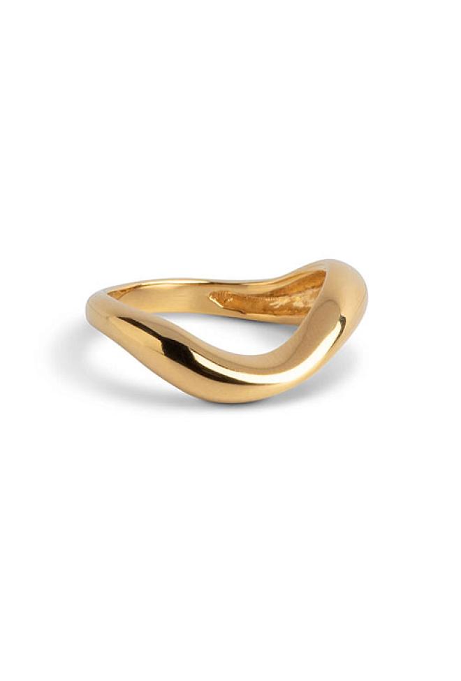 Enamel Copenhagen Agnete Small Ring Gold ring 2
