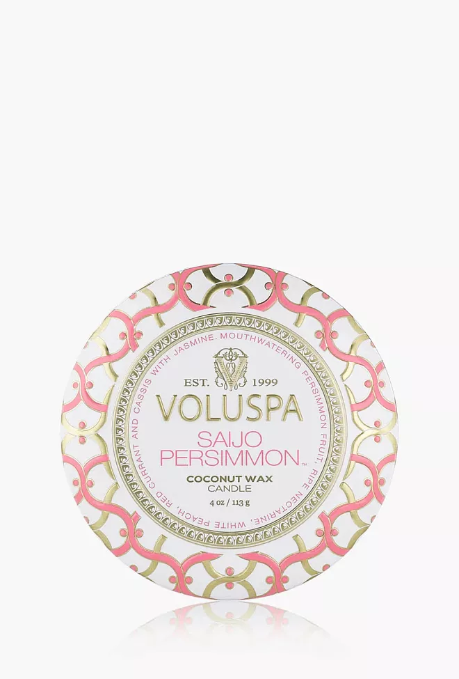 Voluspa Mini Tin Candle 25T Saijo Persimmon duftlys 2