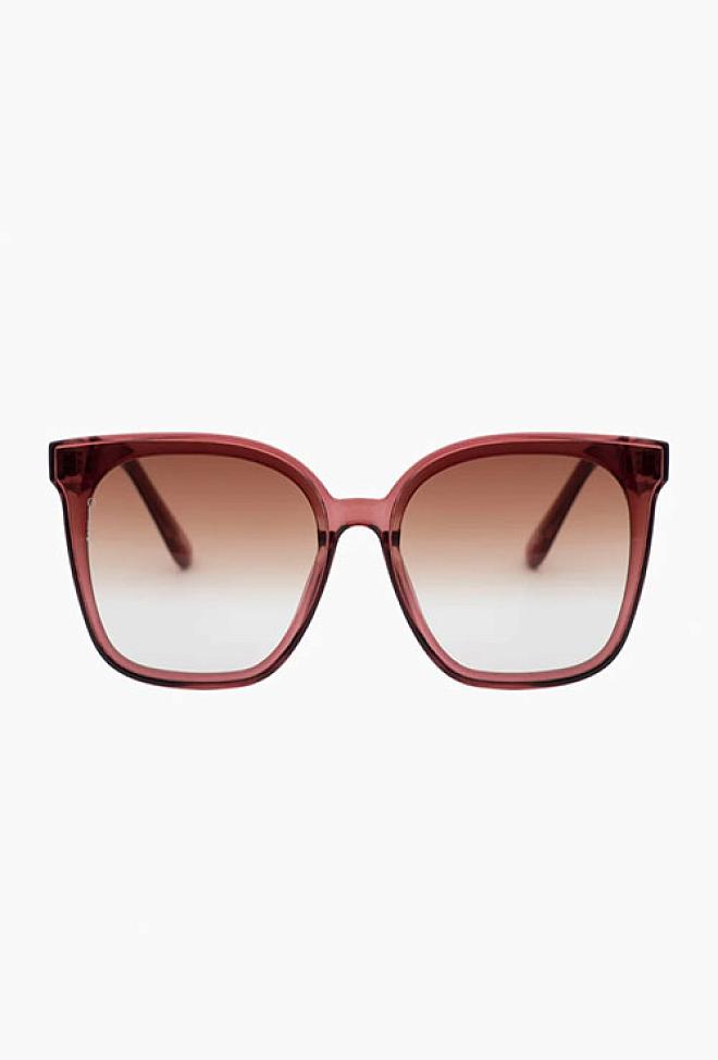 Otra Eyewear Betty Transparent Chocolate solbrille