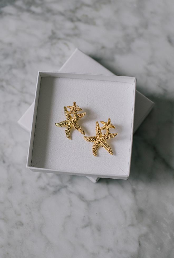 Caroline Svedbom Sea Star Twin Earrings Gold 2
