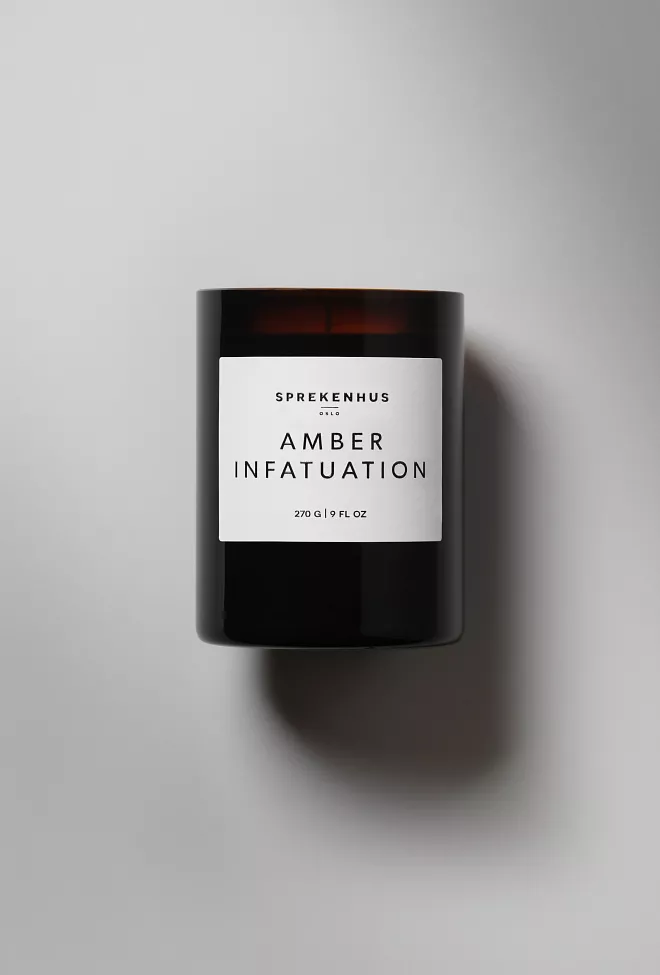 Sprekenhus Amber Infatuation Scented Candle 1