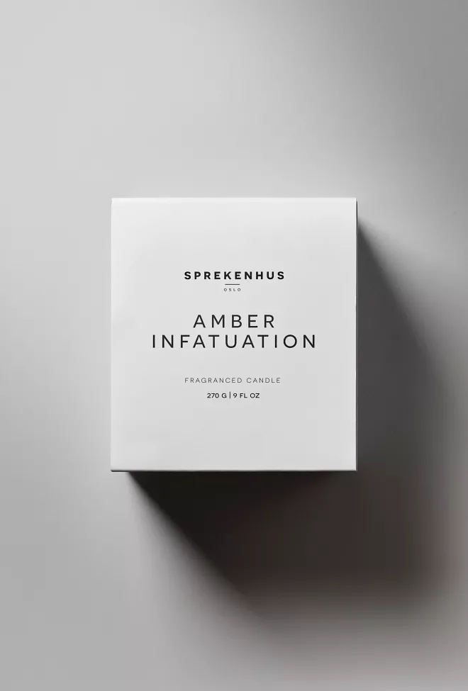 Sprekenhus Amber Infatuation Scented Candle 1