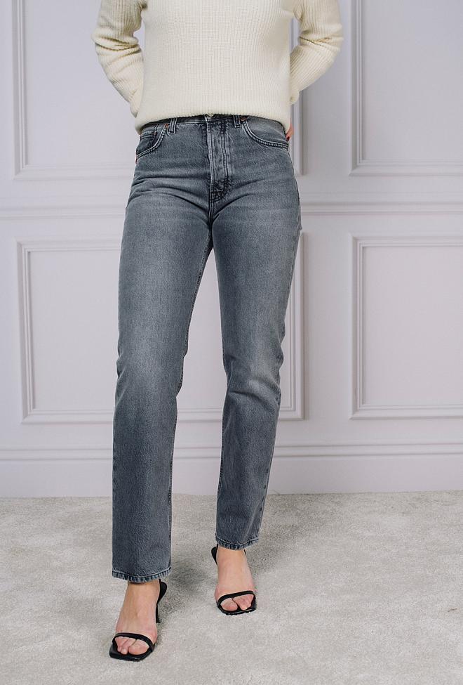 Dagmar Straight Leg Denim Grey jeans 6