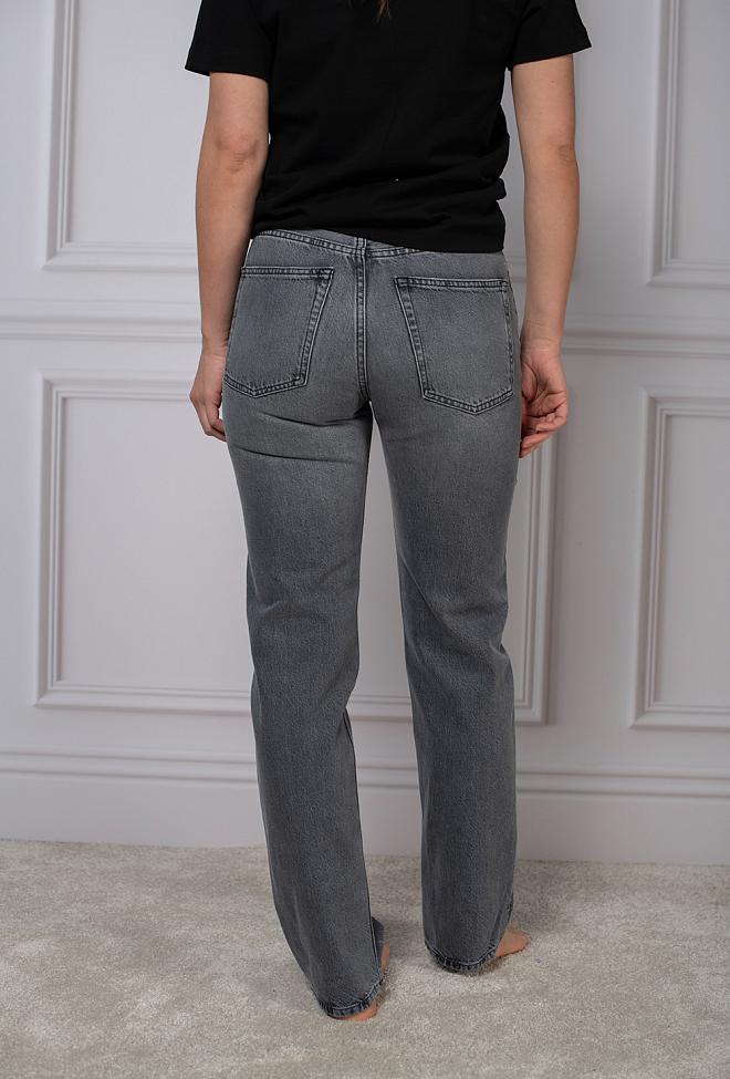 Dagmar Straight Leg Denim Grey jeans 5