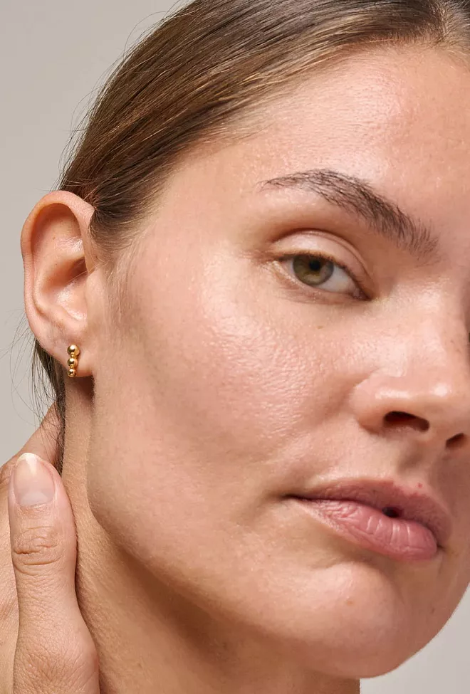 Enamel Copenhagen Trinity Studs Gold øredobber 2
