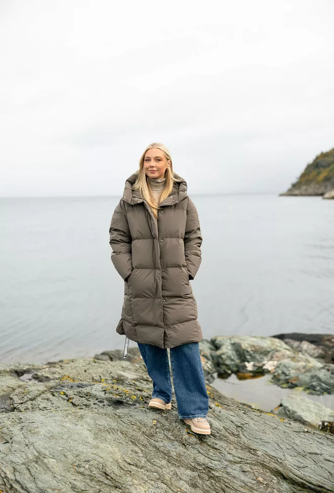 Scandinavian Edition Swell II Major Brown dunjakke 4