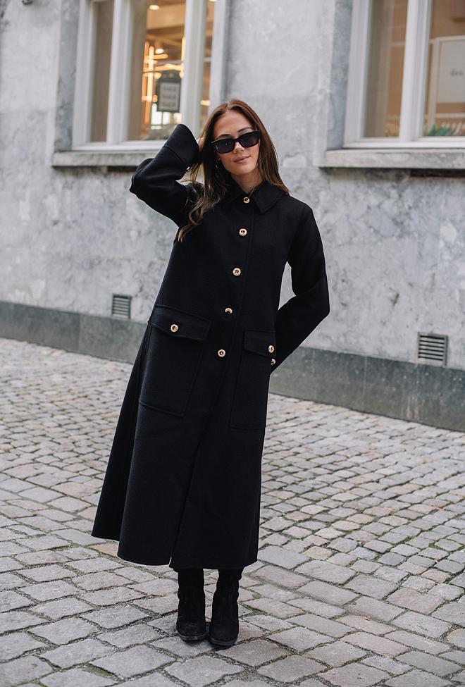 Tailored Coat Black 1