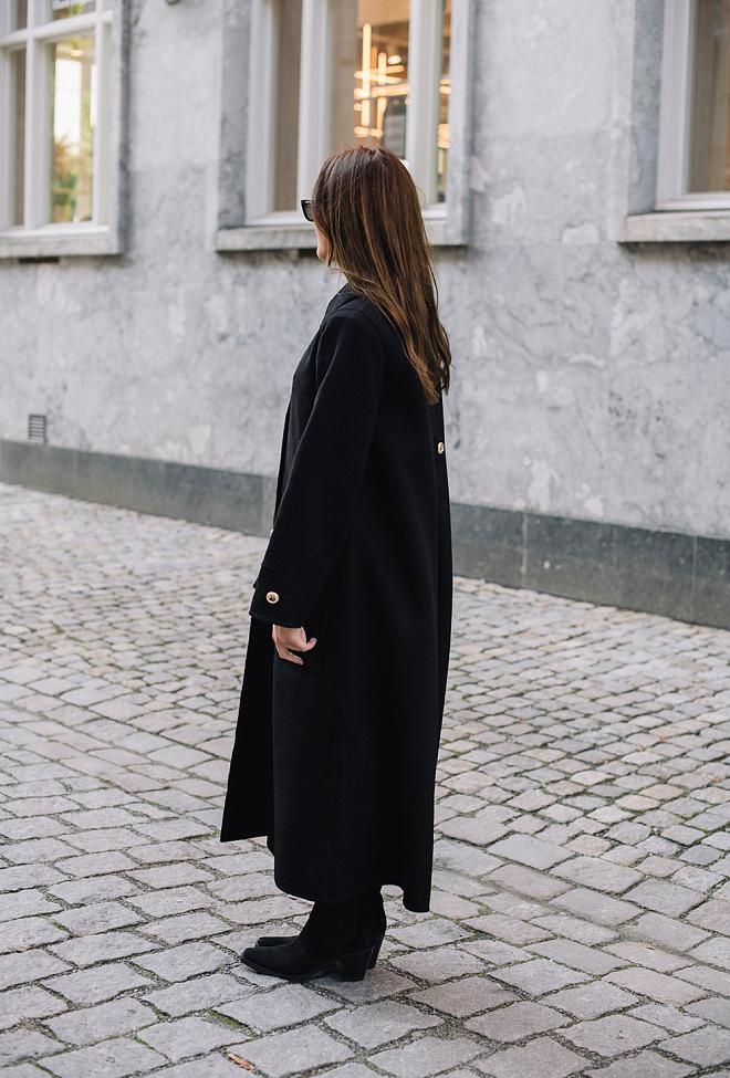 Tailored Coat Black 3