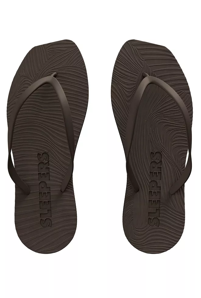 Sleepers Tapered Flip Flops Brown sandaler 2