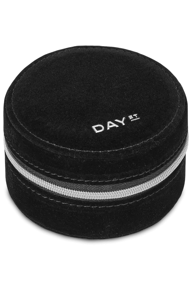 Day ET Z Jewelry Zip Round Black smykkeskrinn