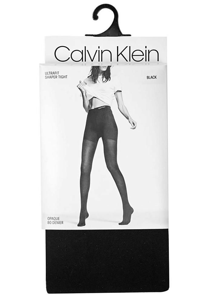 Calvin Klein Ultra Fit 80 Lav sort strømpebukse
