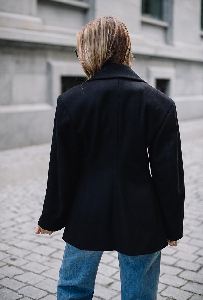 The Product by Vanessa Rudjord Wool Jacket Black 4