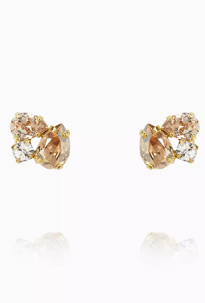 Caroline Svedbom Alisia Earring Gold Golden Combo øreringer