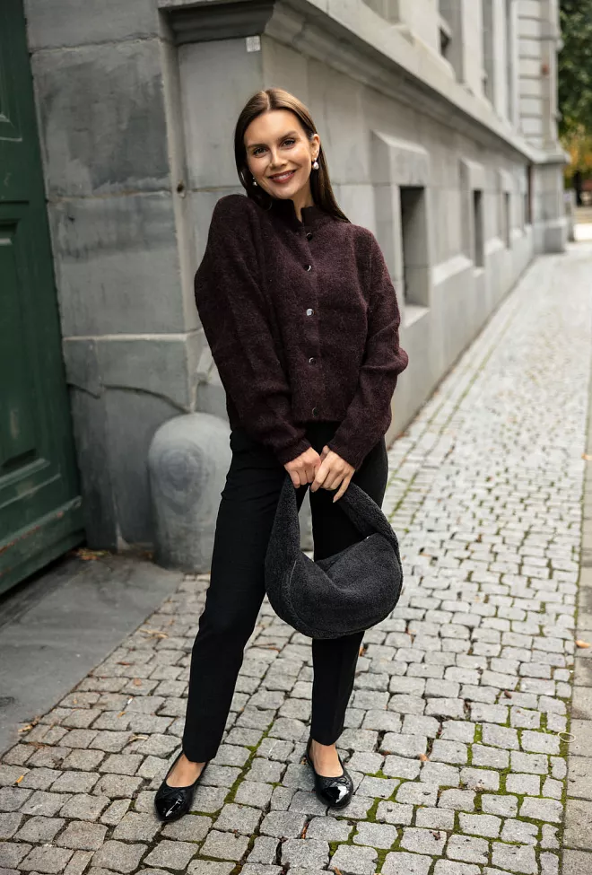 Five Units JuliaFV 042 Black Check dressbukse 5