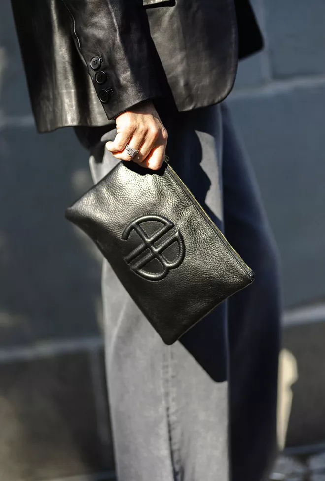 ANINE BING Lili Pouch black 3