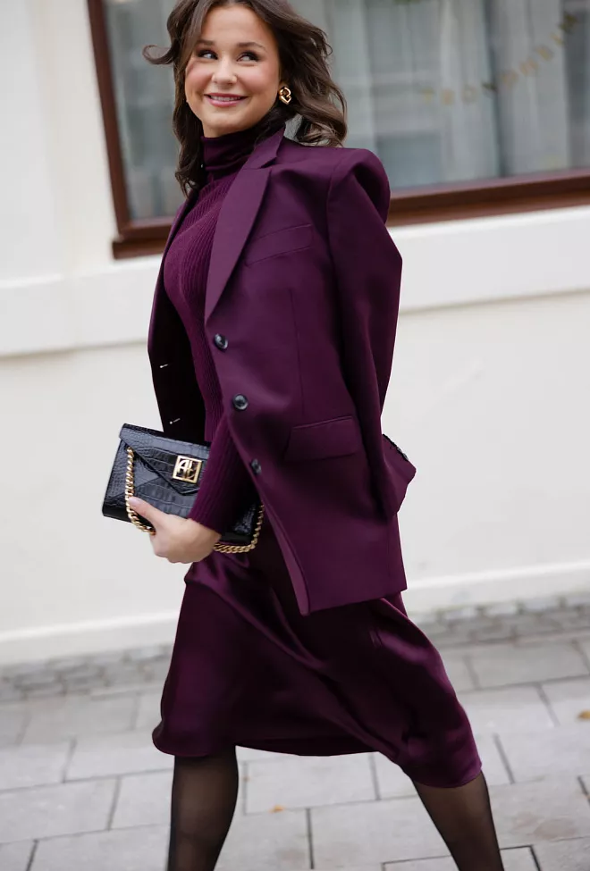 Anine Bing Sara Blazer Bordeux dressjakke 9