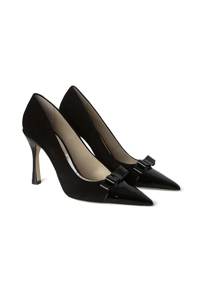 Custommade Awa Suede Pumps Anthracite Black pumps