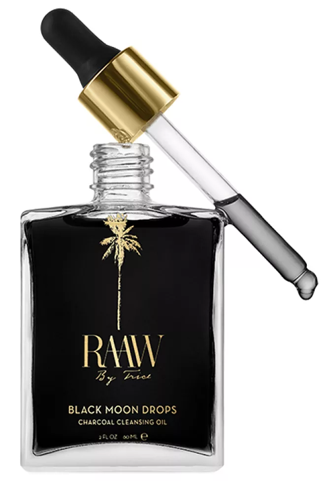 RAAW by Trice Black Moon Drops Cleansing Oil ansiktsrens 1