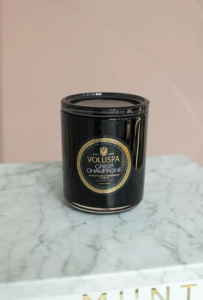 Voluspa Classic Boxed Candle 60t Crisp Champagne duftlys 2