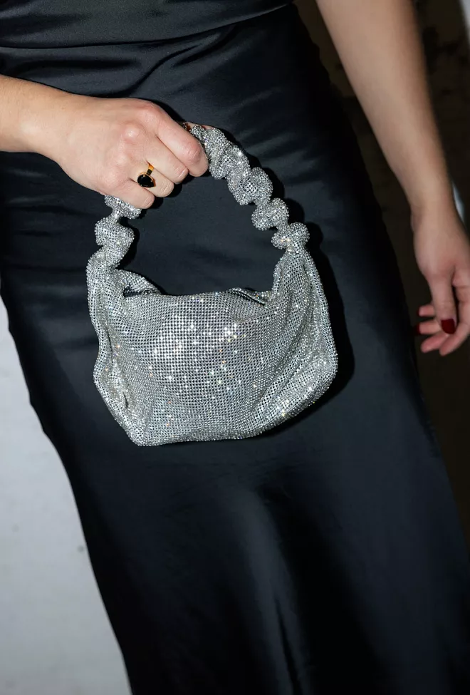 BTB Los Angeles Nico Crystal Bag Crystal partyveske