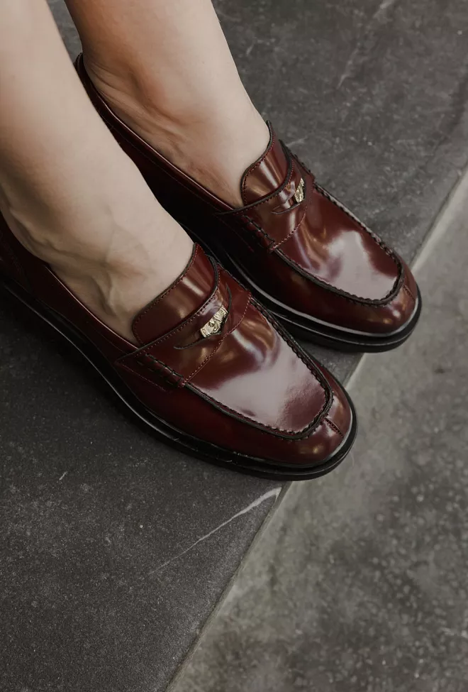 Bukela Patrice Oxblood loafers sko 2