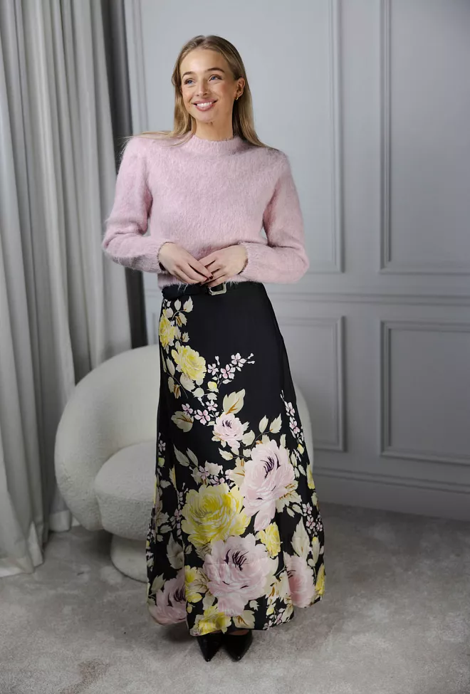 byTiMo Organza Maxi Skirt Growing Flowers skjørt 2