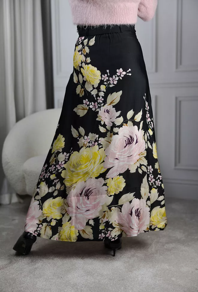 byTiMo Organza Maxi Skirt Growing Flowers skjørt 4