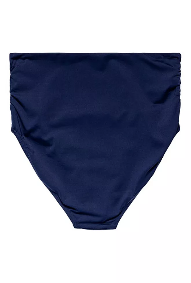 Panos Emporio Chara Solid Bottom Navy Bikinitruse High Waist 5