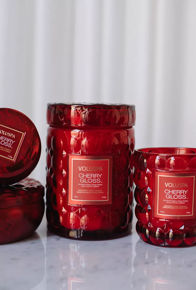Voluspa Classic Candle Cherry Gloss 40t duftlys 3