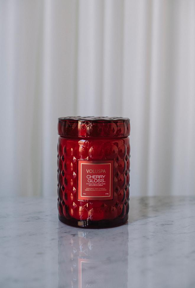 Voluspa Large Jar Candle Cherry Gloss 100t duftlys