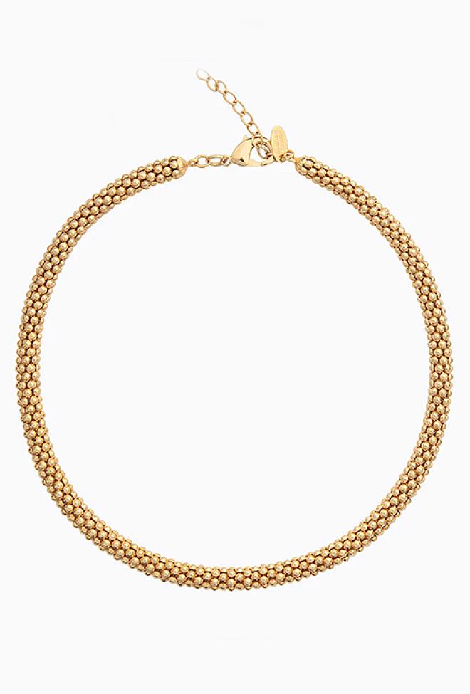 Caroline svedbom classic rope necklace gold smykke 2