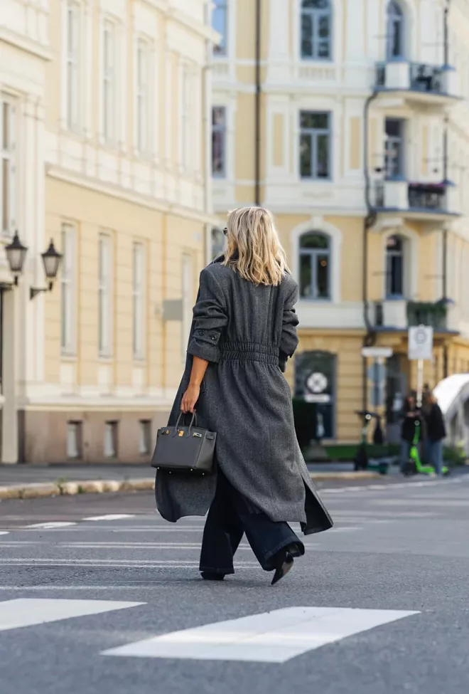 clermonte phoebe coat grey kåpe 5