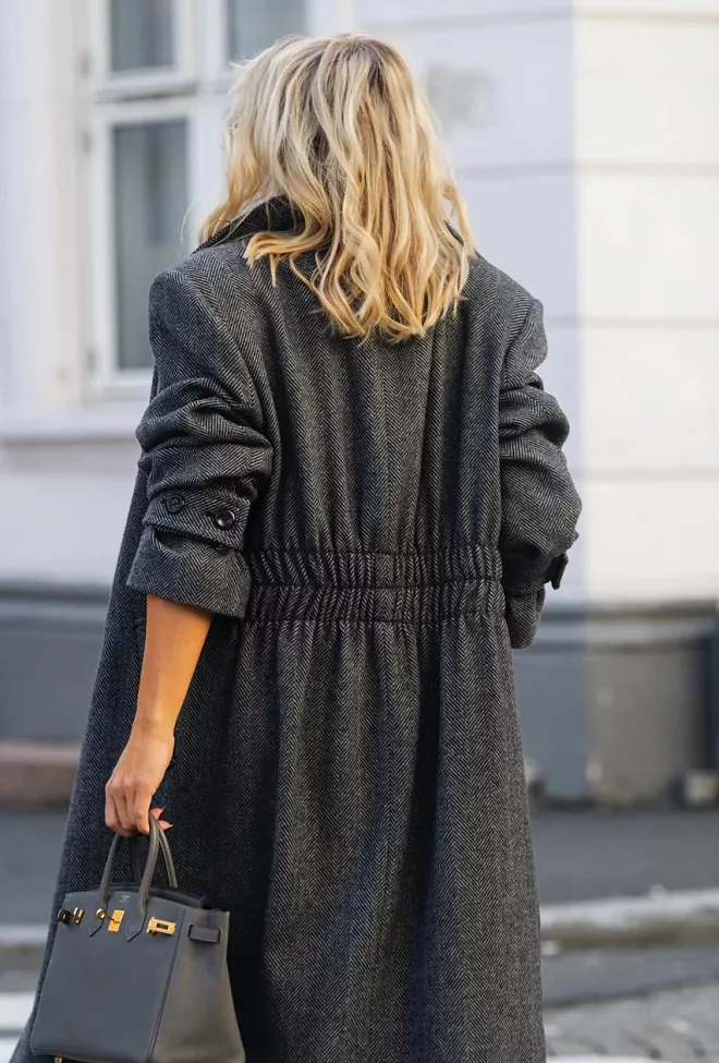 clermonte phoebe coat grey kåpe 6