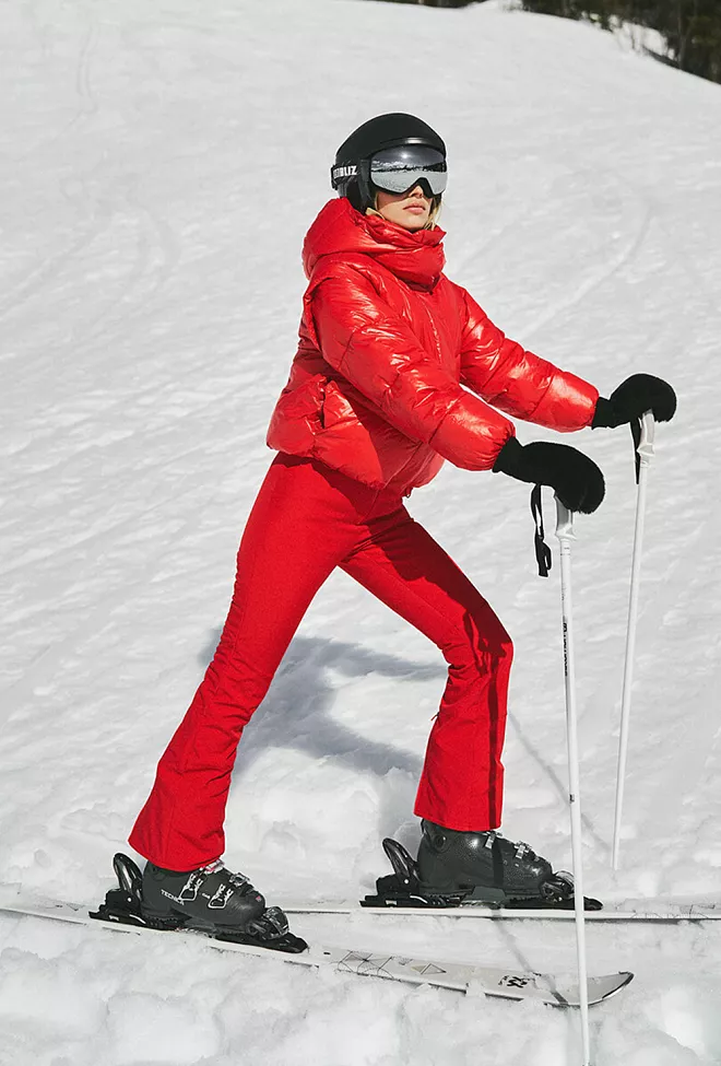 Twist&Tango Courchevel Outdoor Trousers Scarlet Red skibukse 2