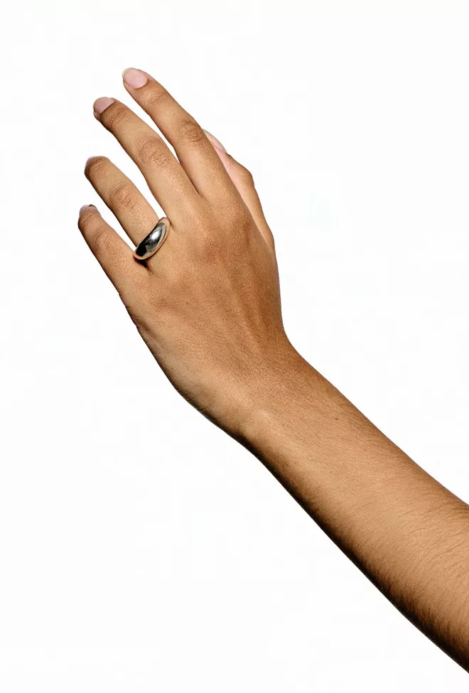 Lie Studio The Anna Ring Silver ring
