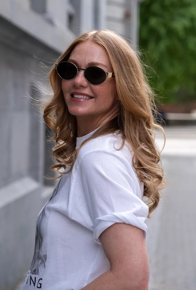 Otra Eyewear Echo Gold Tort/Green solbriller 5